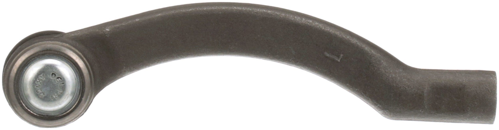 Bottom View of Left Steering Tie Rod End DELPHI TA1495