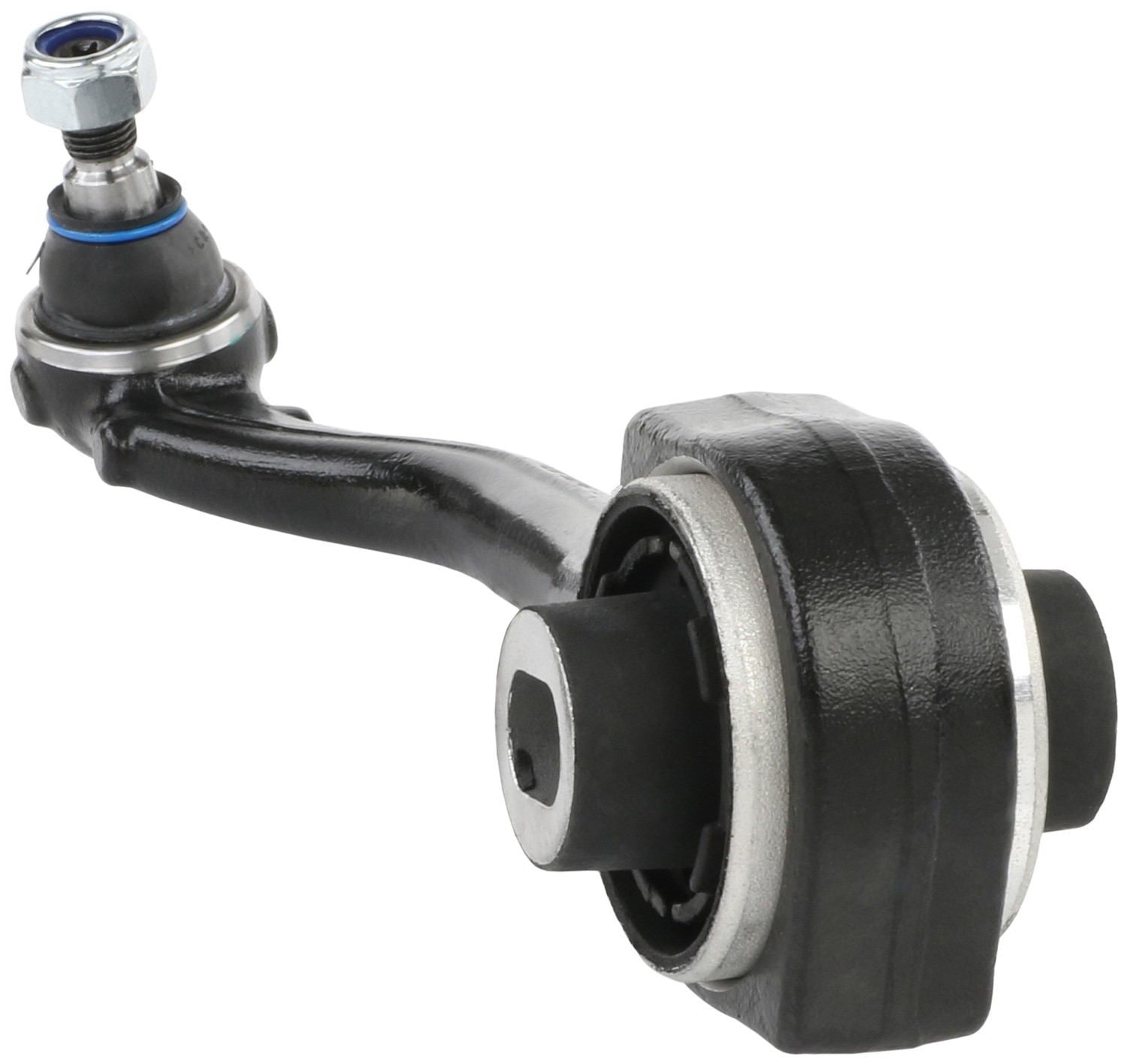 Left View of Front Rear Left Suspension Control Arm and Ball Joint Assembly DELPHI TC1281