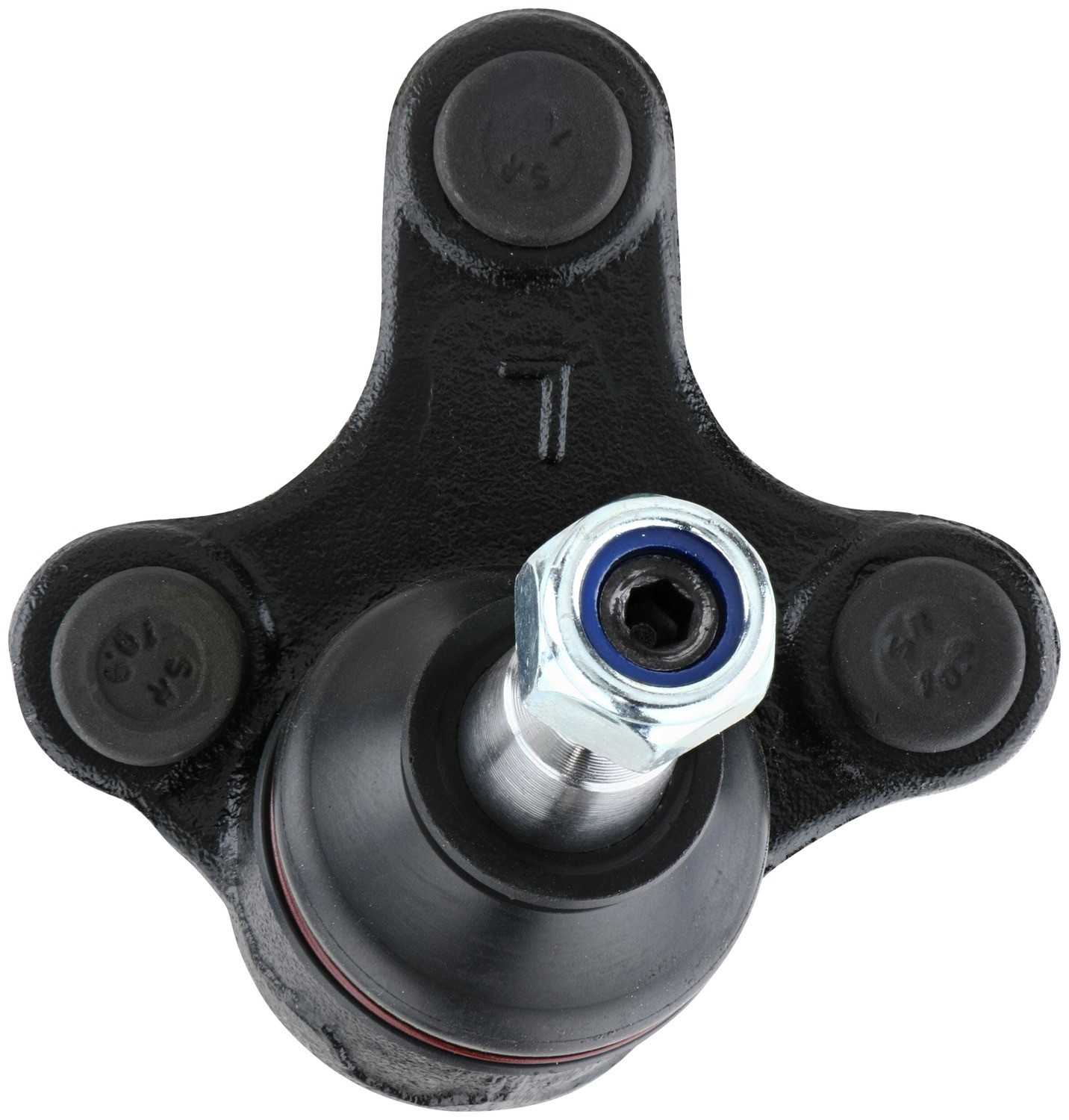 Top View of Front Left Suspension Ball Joint DELPHI TC1316