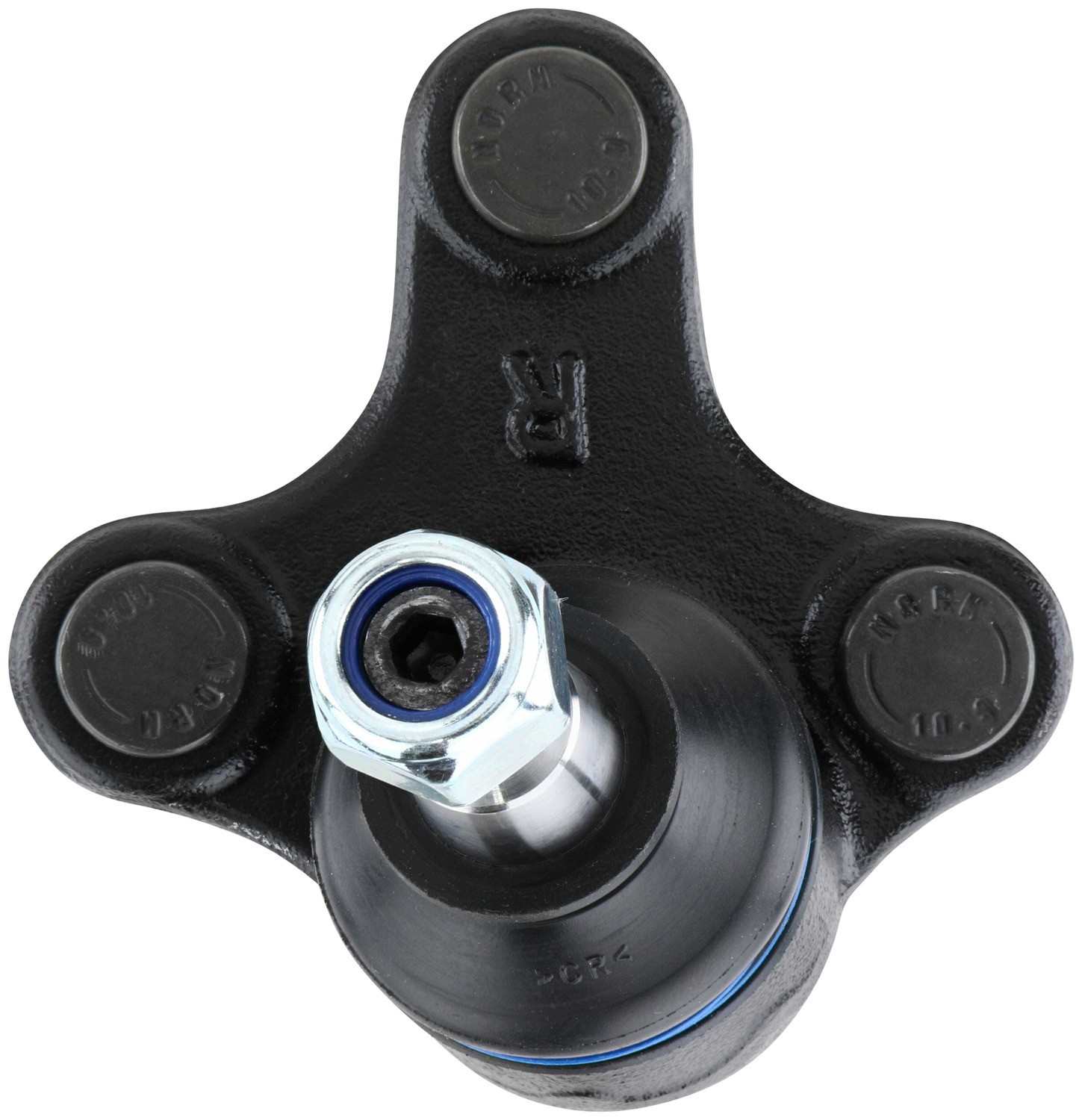 Top View of Front Right Suspension Ball Joint DELPHI TC1317