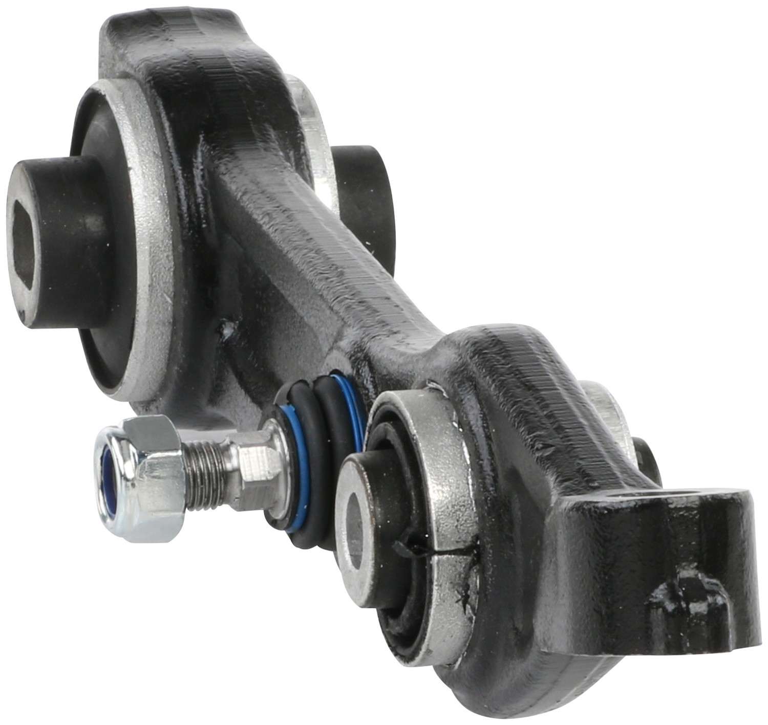 Left View of Front Rear Left Suspension Control Arm and Ball Joint Assembly DELPHI TC1383