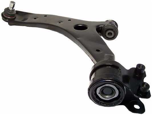 Angle View of Front Left Suspension Control Arm and Ball Joint Assembly DELPHI TC1449