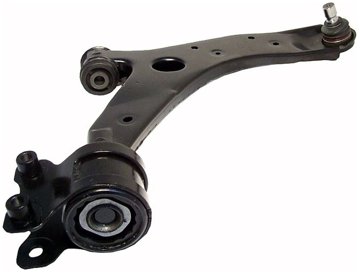 Angle View of Front Right Suspension Control Arm and Ball Joint Assembly DELPHI TC1450