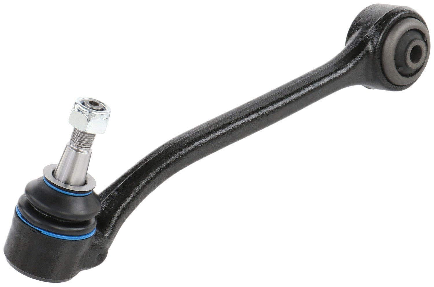 Angle View of Front Rear Left Suspension Control Arm and Ball Joint Assembly DELPHI TC1481