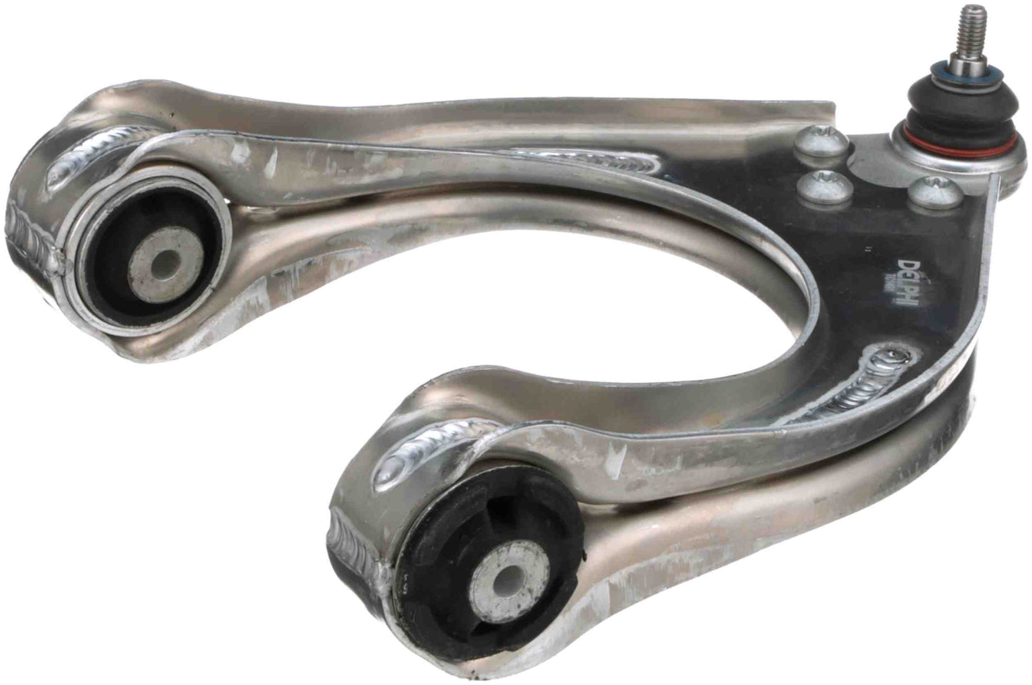 Angle View of Front Upper Right Suspension Control Arm and Ball Joint Assembly DELPHI TC1491