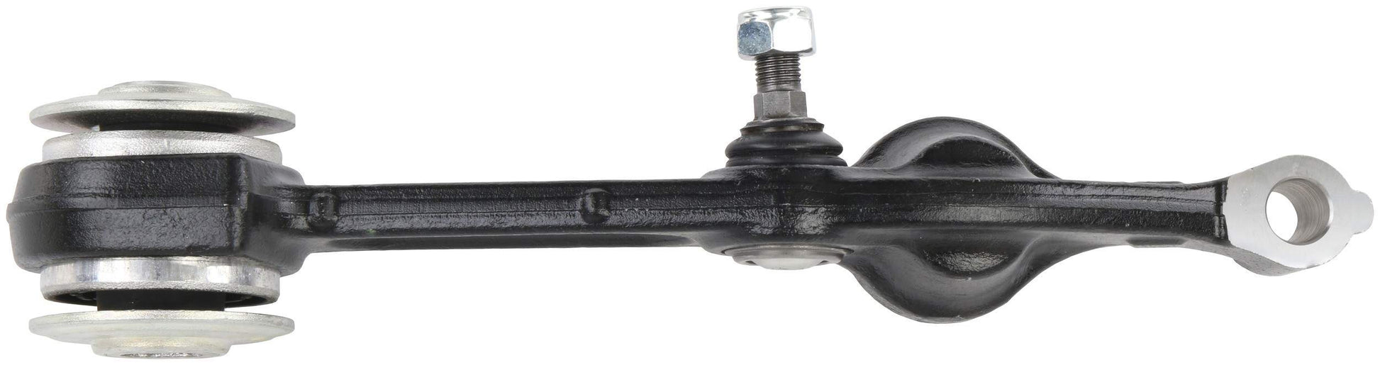 Bottom View of Front Rear Left Suspension Control Arm and Ball Joint Assembly DELPHI TC1496