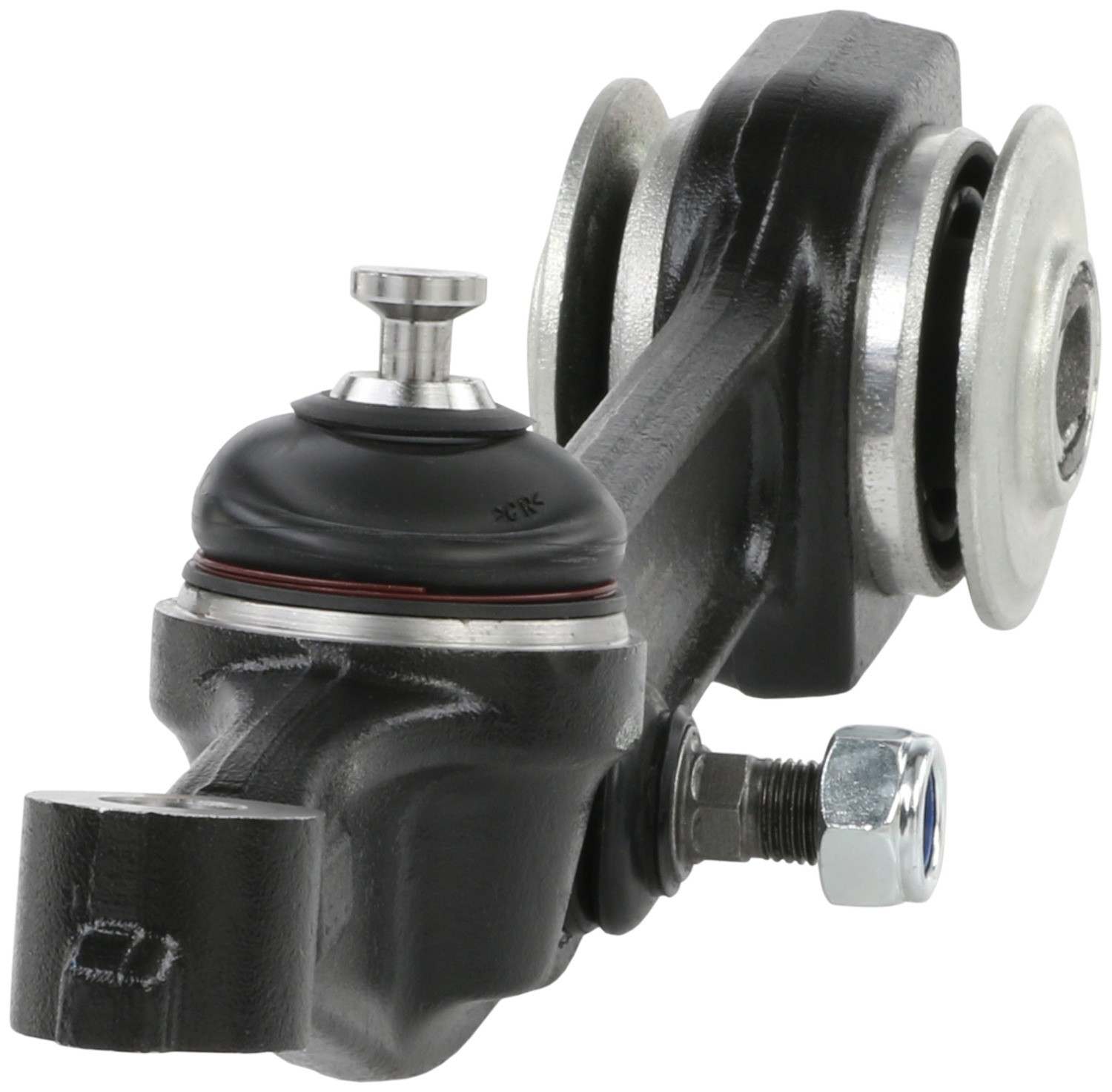 Right View of Front Rear Right Suspension Control Arm and Ball Joint Assembly DELPHI TC1497