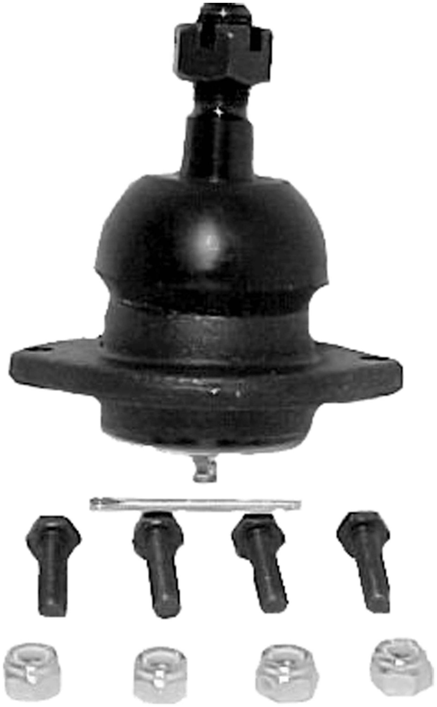 Angle View of Front Upper Suspension Ball Joint DELPHI TC1609