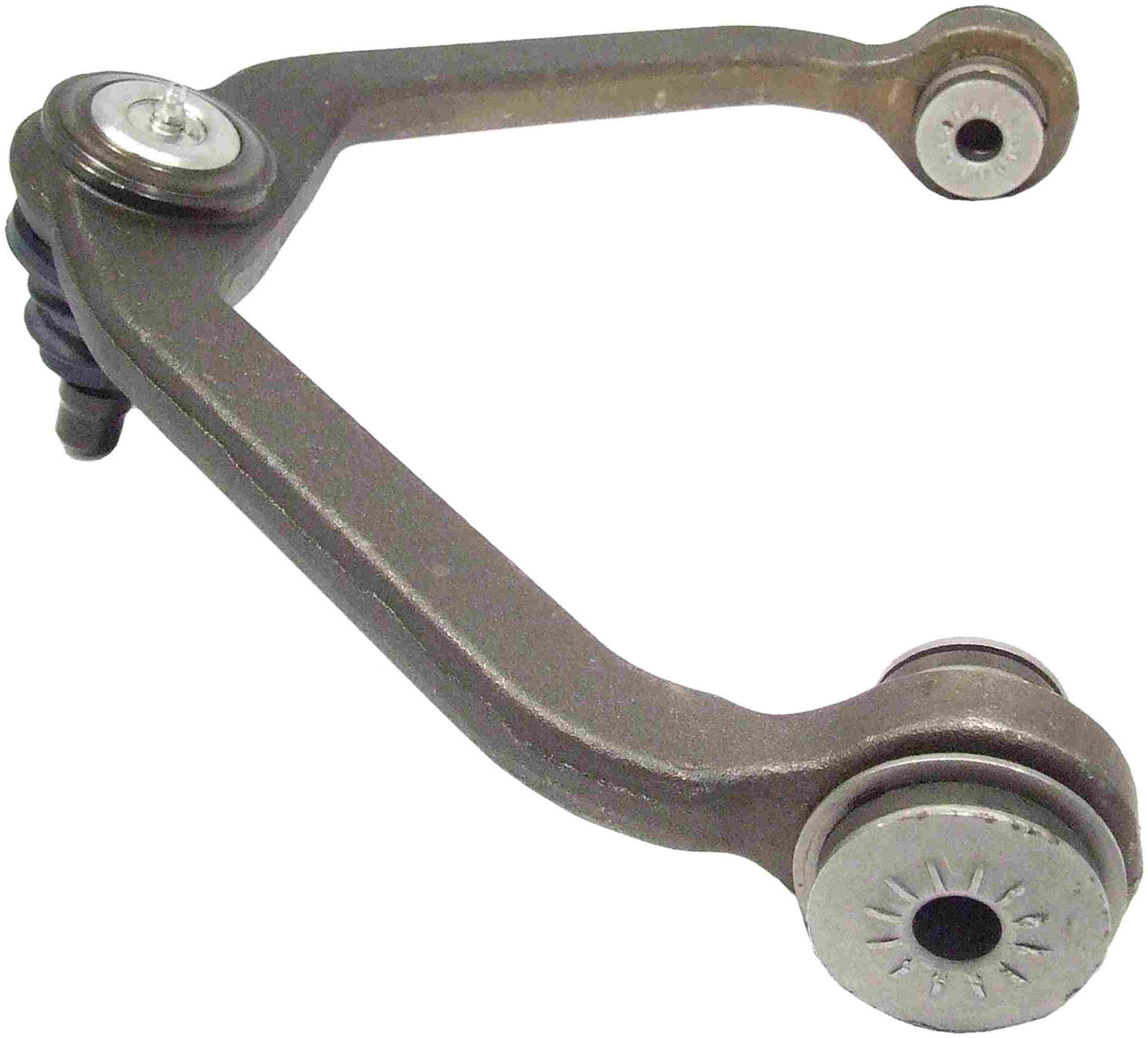 Angle View of Front Upper Left Suspension Control Arm and Ball Joint Assembly DELPHI TC1707