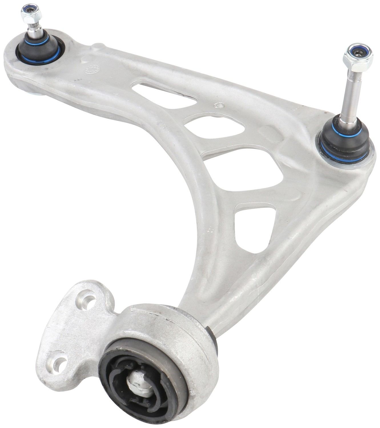 Angle View of Front Left Suspension Control Arm and Ball Joint Assembly DELPHI TC1727