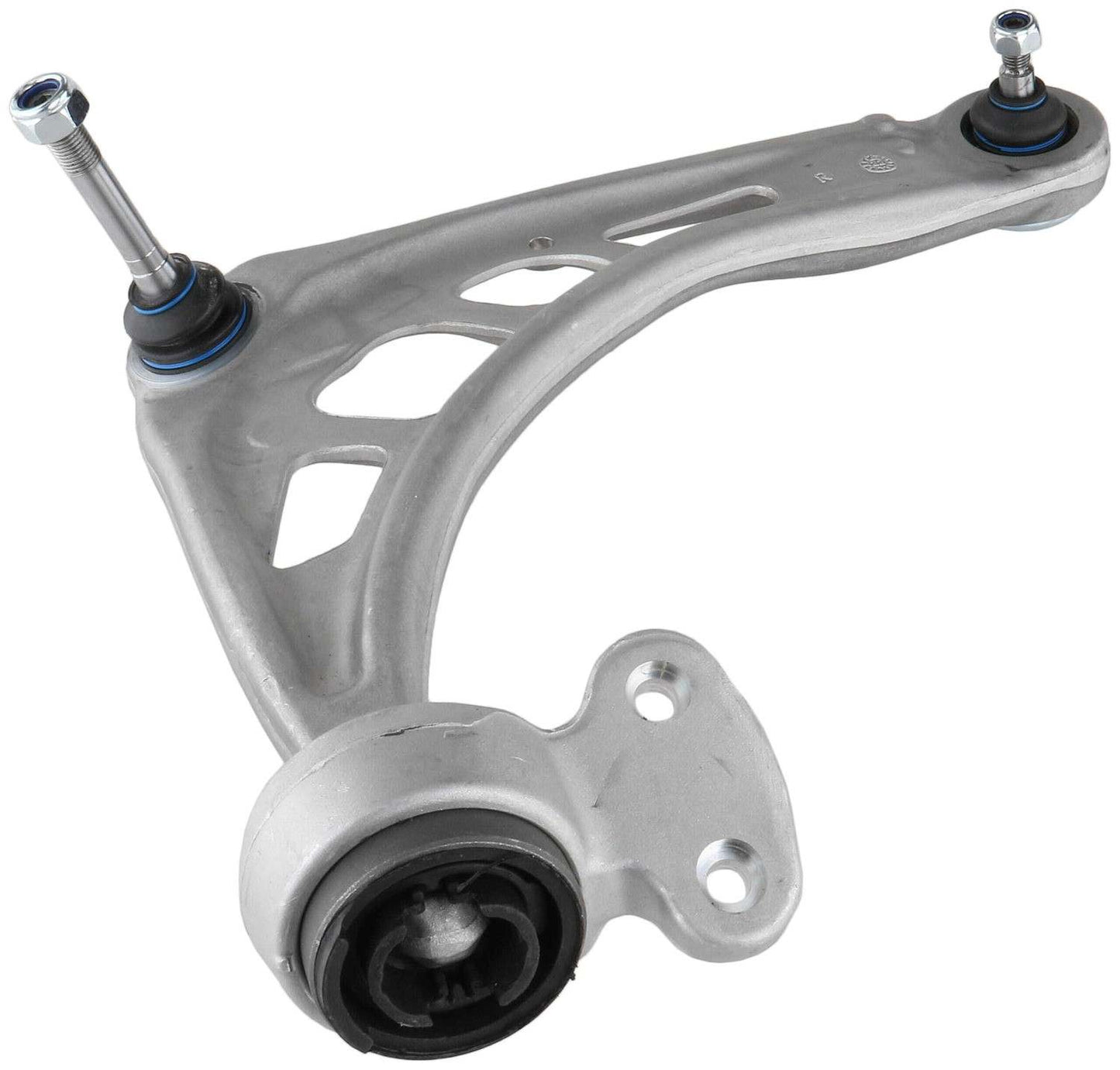 Angle View of Front Right Suspension Control Arm and Ball Joint Assembly DELPHI TC1728