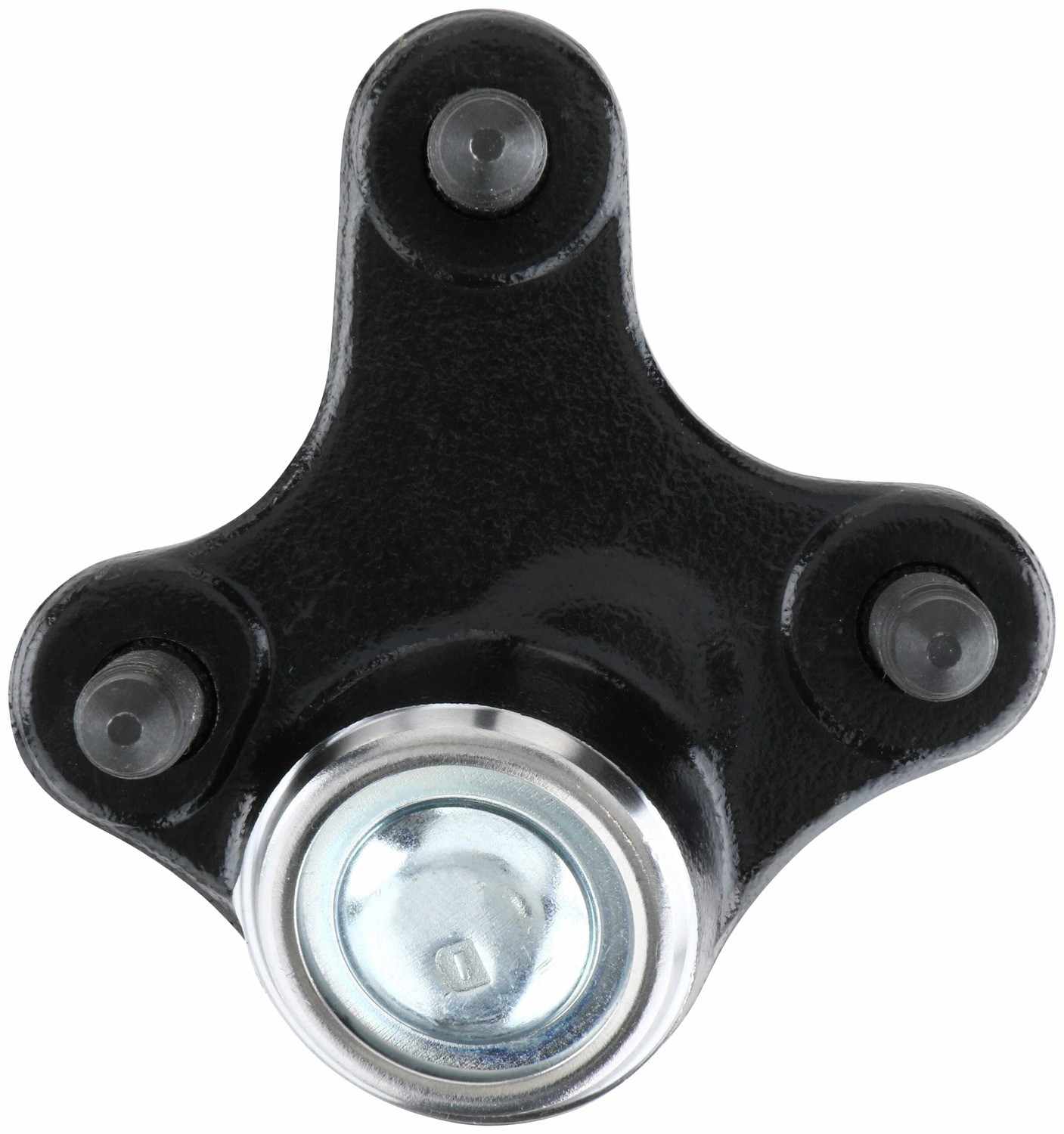 Bottom View of Front Right Suspension Ball Joint DELPHI TC1732