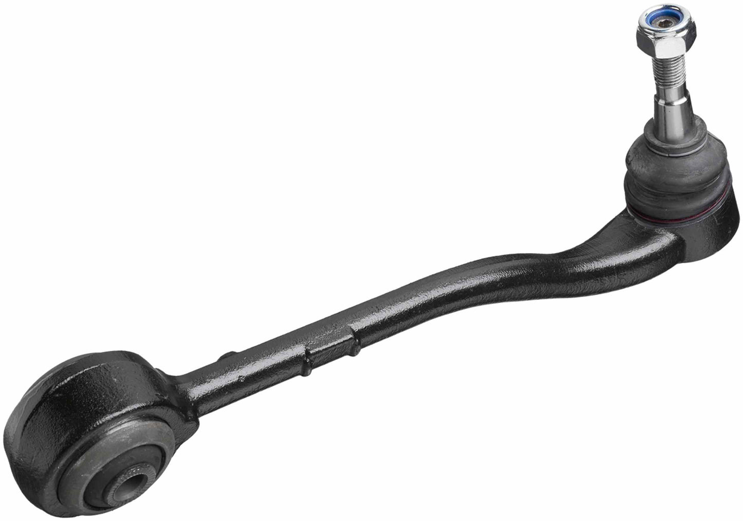 Angle View of Front Rear Left Suspension Control Arm and Ball Joint Assembly DELPHI TC2065