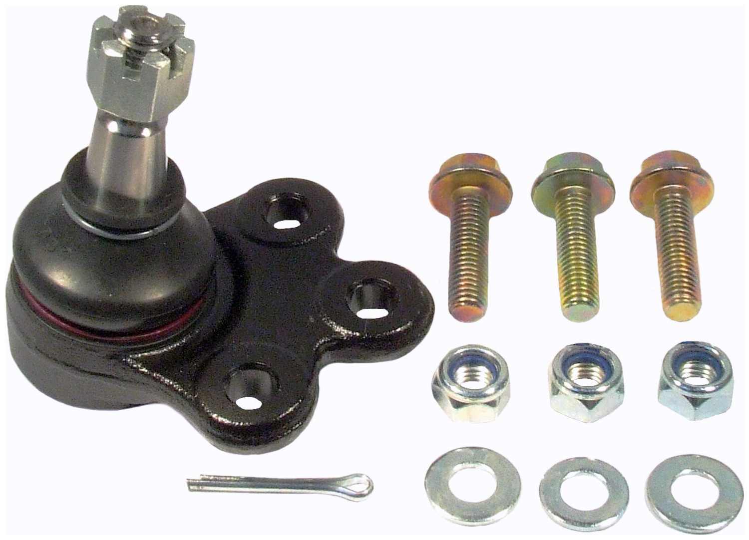 Angle View of Front Suspension Ball Joint DELPHI TC2153