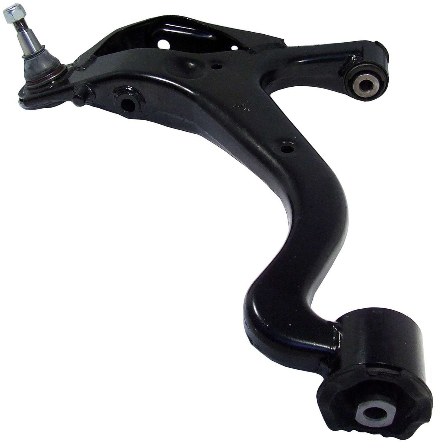 Angle View of Front Left Suspension Control Arm and Ball Joint Assembly DELPHI TC2162