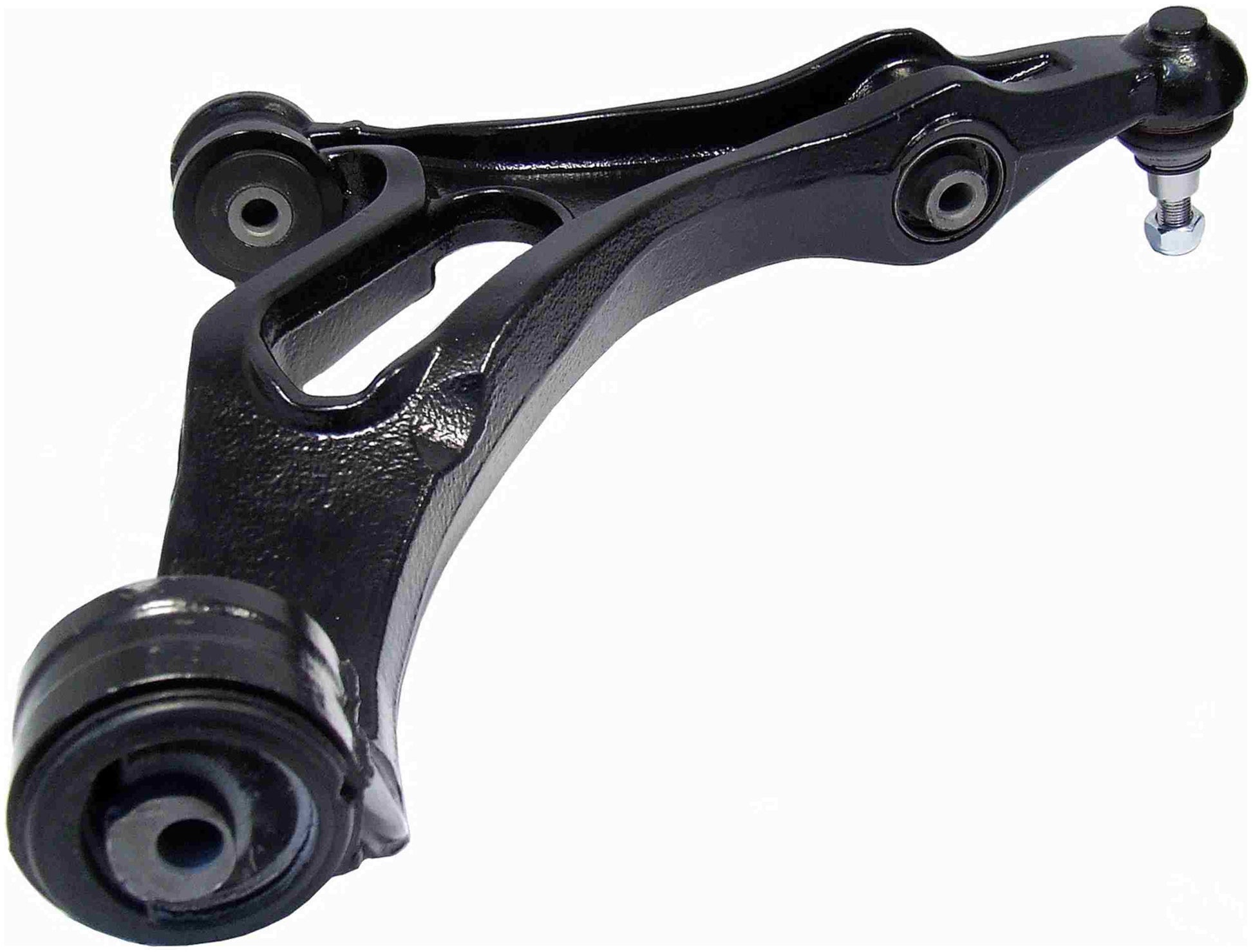 Angle View of Front Right Suspension Control Arm and Ball Joint Assembly DELPHI TC2190