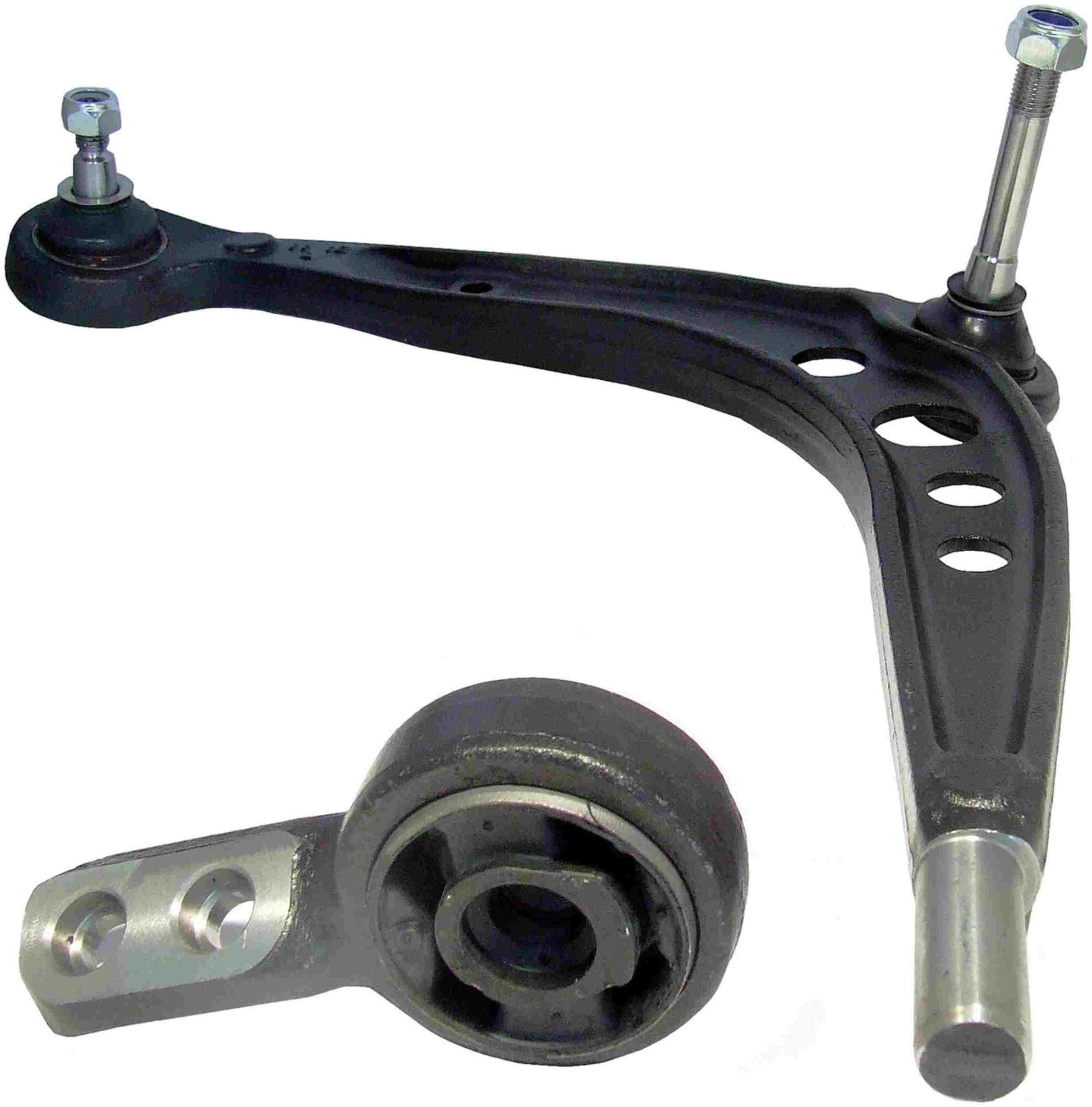 Angle View of Front Left Suspension Control Arm and Ball Joint Assembly DELPHI TC2314