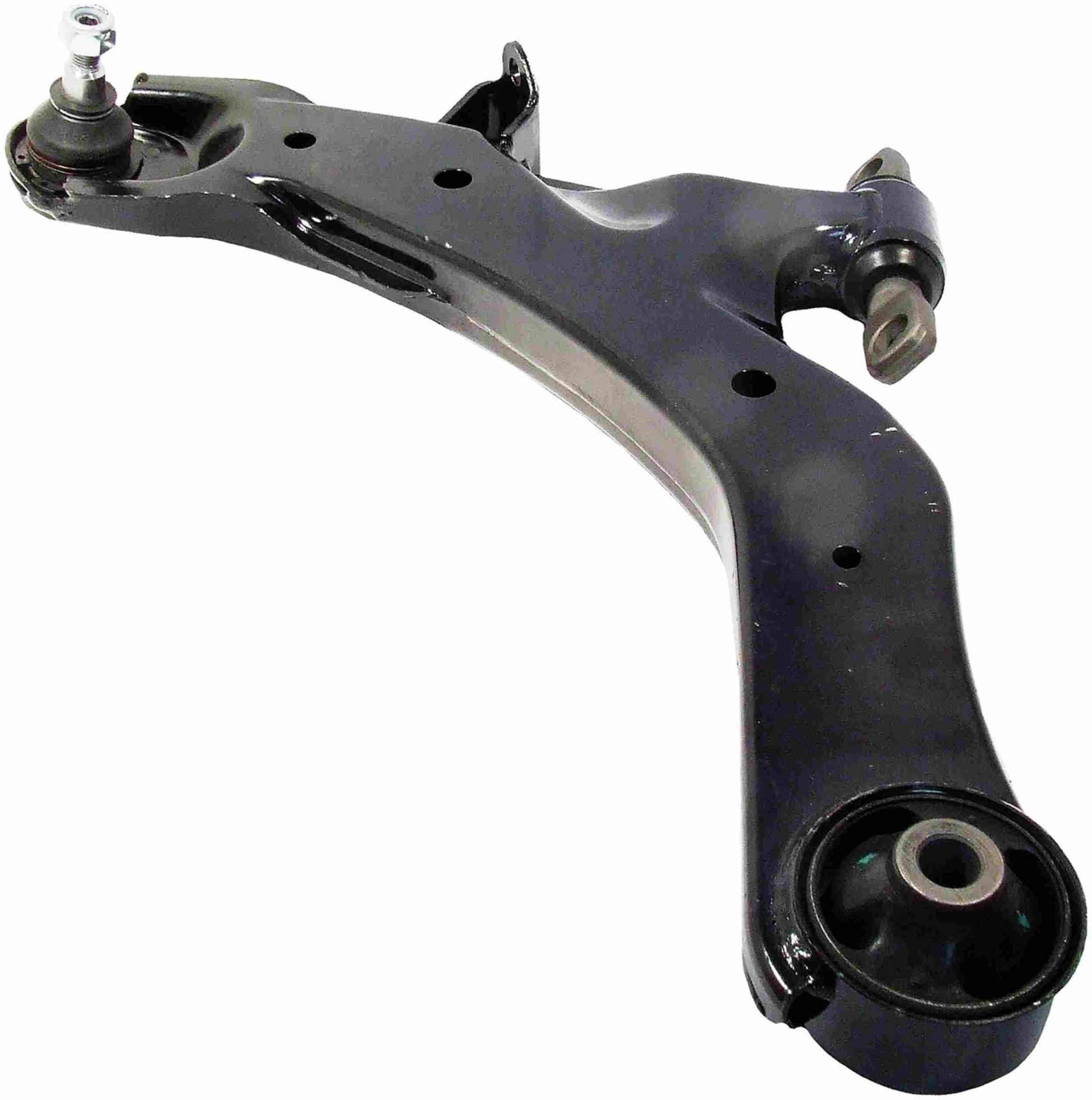 Angle View of Front Left Suspension Control Arm and Ball Joint Assembly DELPHI TC2402