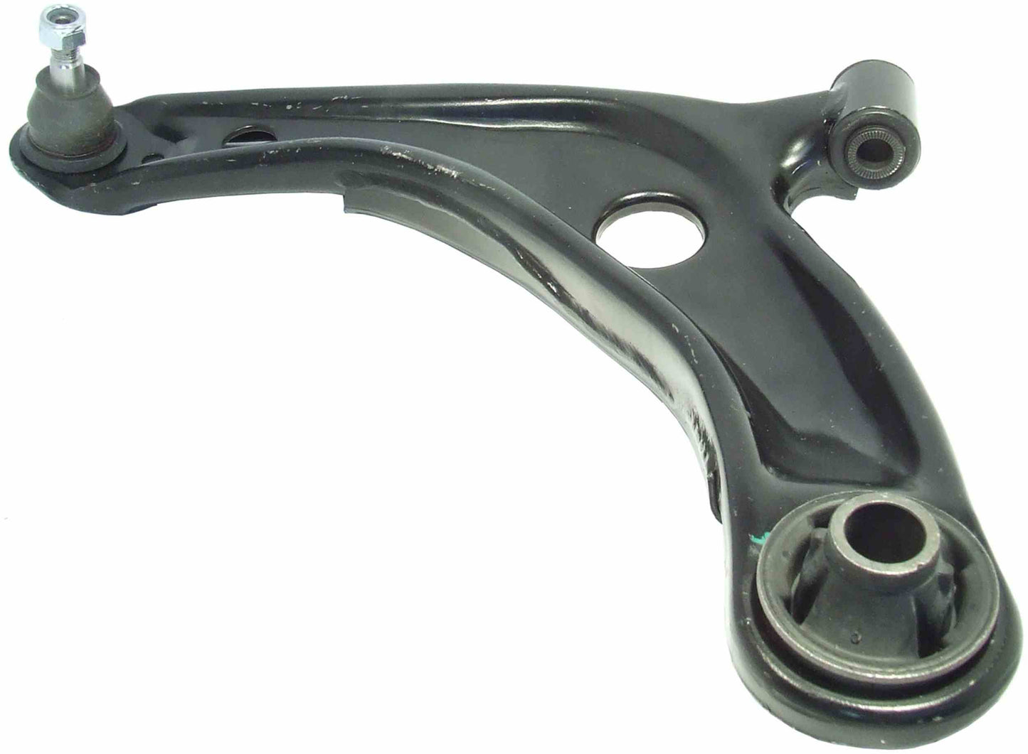 Angle View of Front Left Suspension Control Arm and Ball Joint Assembly DELPHI TC2463