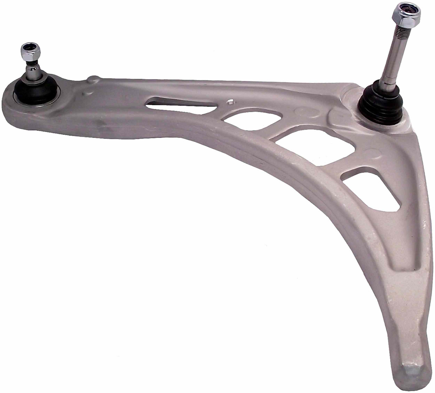 Angle View of Front Left Suspension Control Arm and Ball Joint Assembly DELPHI TC2596