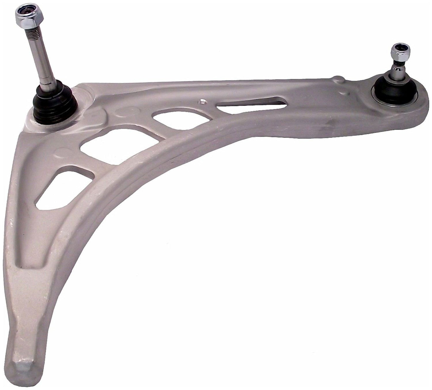 Angle View of Front Right Suspension Control Arm and Ball Joint Assembly DELPHI TC2597