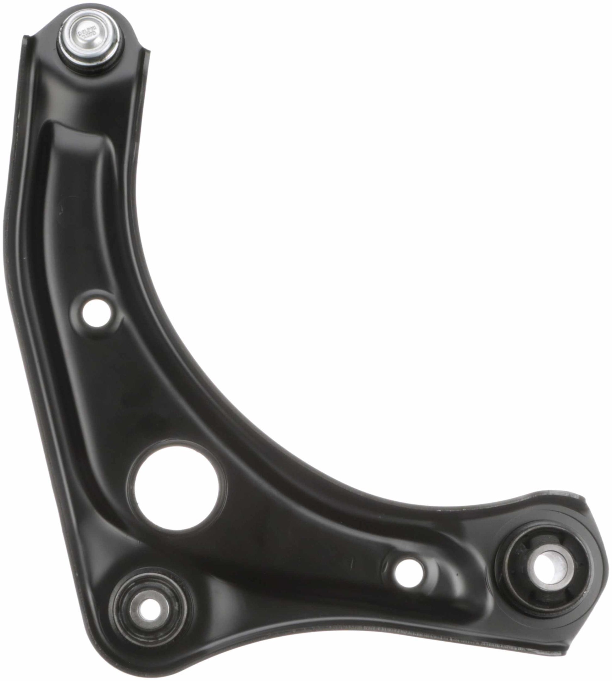 Bottom View of Front Left Suspension Control Arm and Ball Joint Assembly DELPHI TC2682