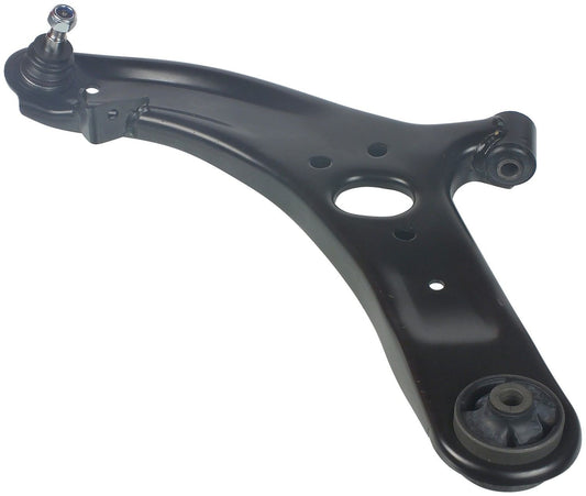 Angle View of Front Left Suspension Control Arm and Ball Joint Assembly DELPHI TC2718