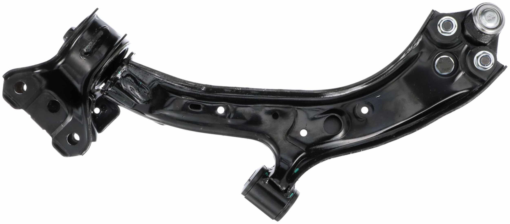 Bottom View of Front Right Suspension Control Arm and Ball Joint Assembly DELPHI TC2872