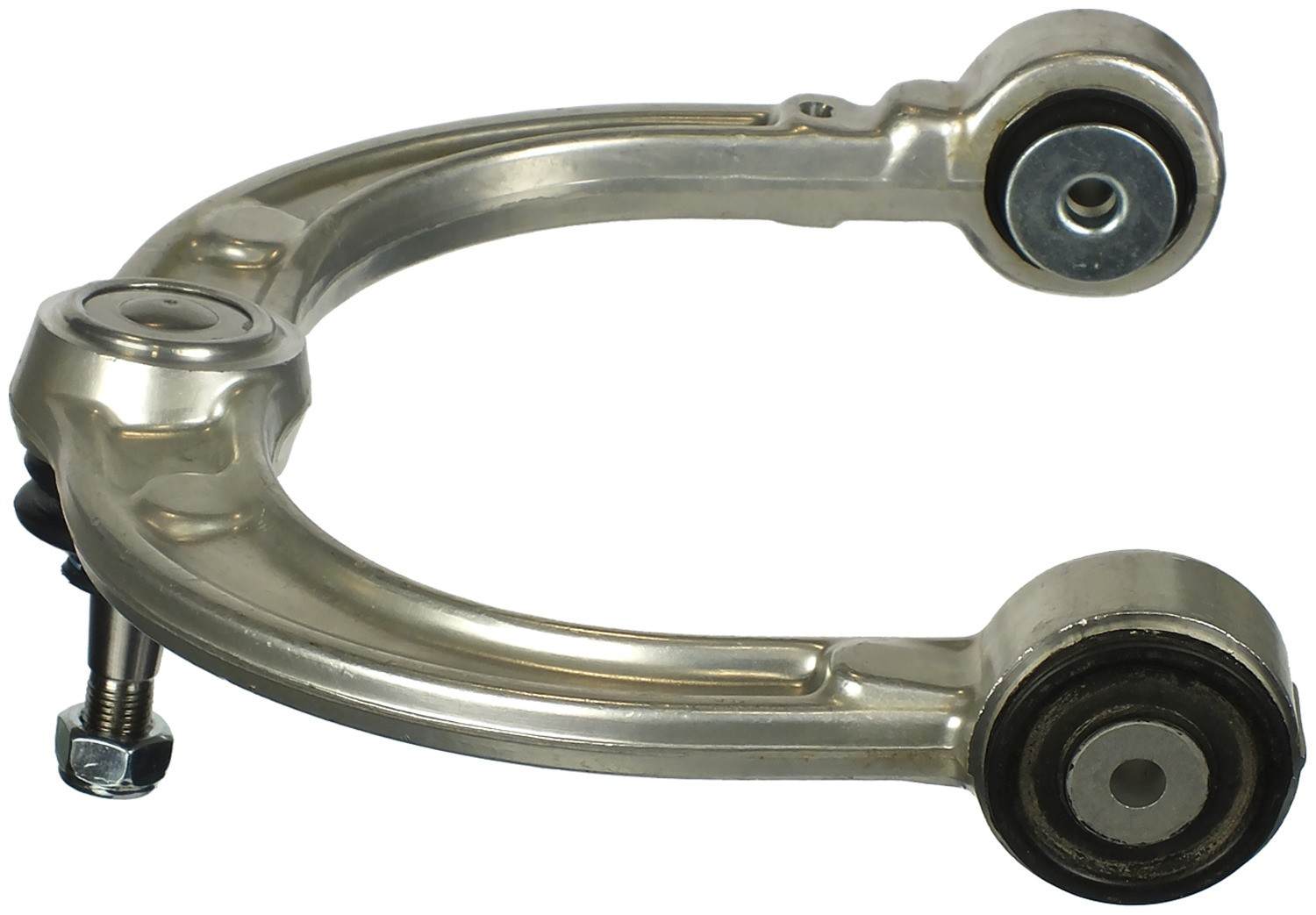 Angle View of Front Upper Left Suspension Control Arm and Ball Joint Assembly DELPHI TC2949