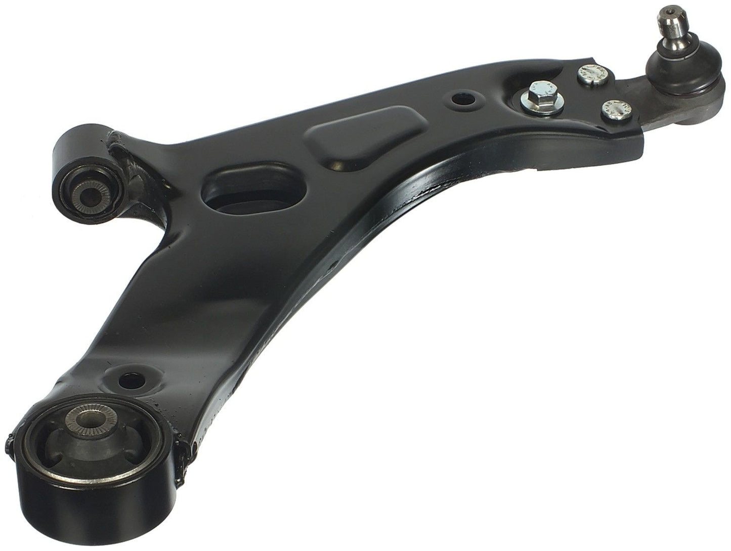 Angle View of Front Right Suspension Control Arm and Ball Joint Assembly DELPHI TC3017