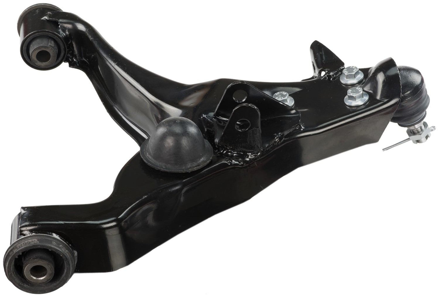 Angle View of Front Right Suspension Control Arm and Ball Joint Assembly DELPHI TC3238