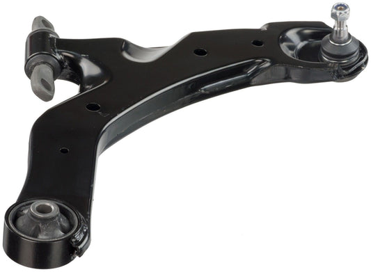 Angle View of Front Right Suspension Control Arm and Ball Joint Assembly DELPHI TC3246