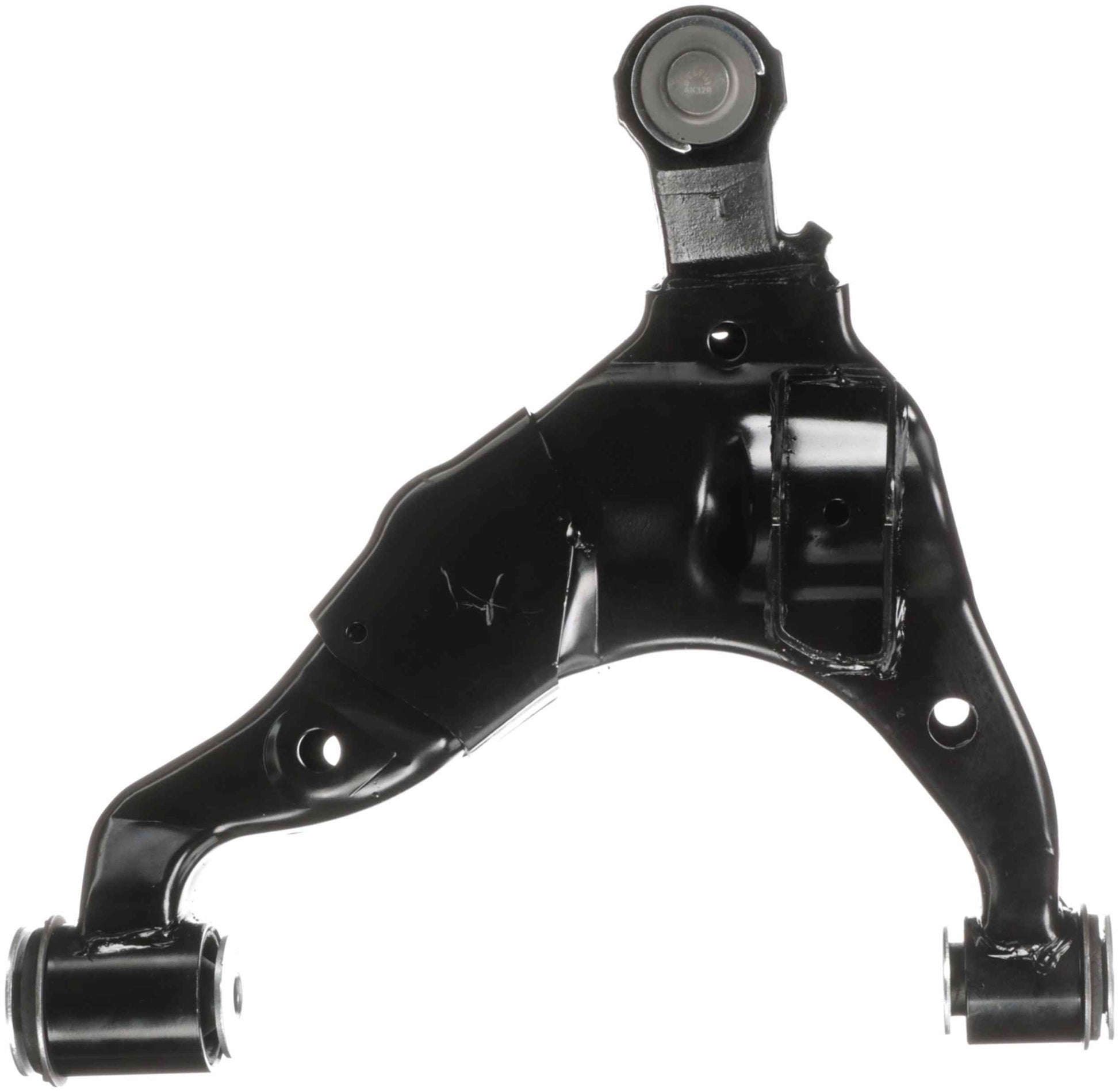 Bottom View of Front Left Suspension Control Arm and Ball Joint Assembly DELPHI TC3297