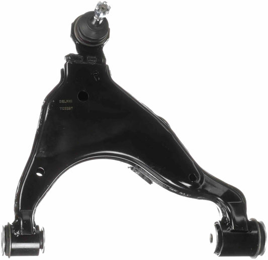 Top View of Front Left Suspension Control Arm and Ball Joint Assembly DELPHI TC3297