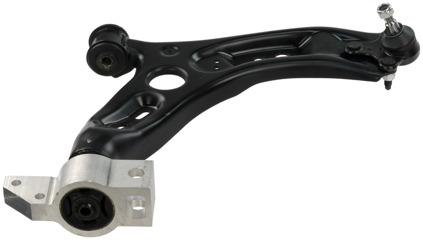 Angle View of Front Right Suspension Control Arm and Ball Joint Assembly DELPHI TC3316