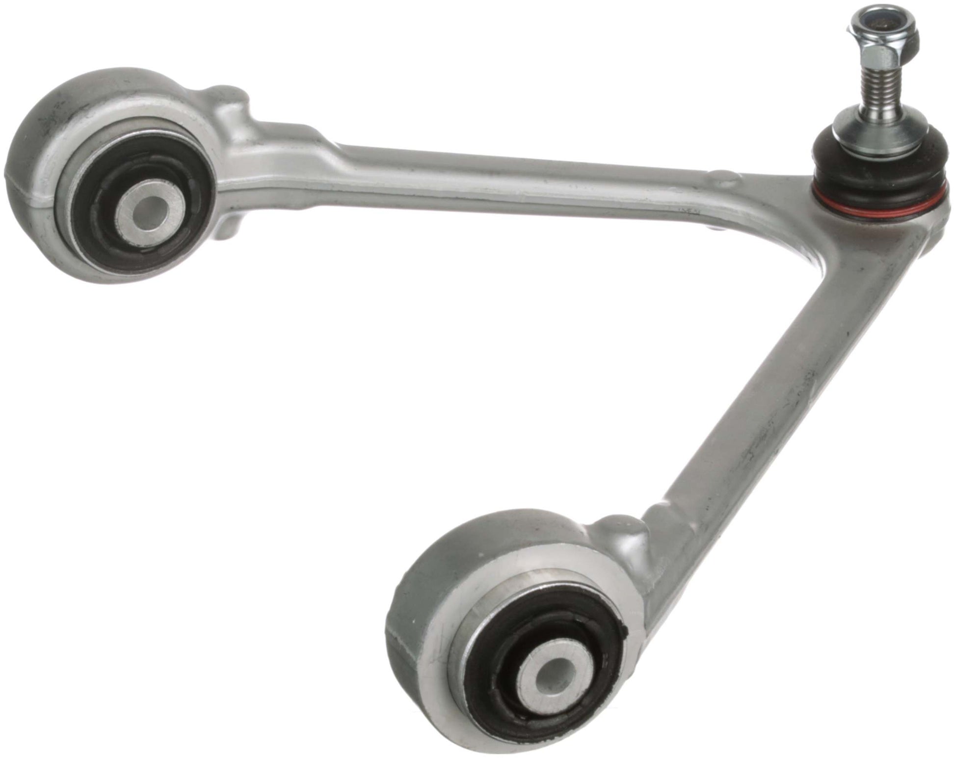 Angle View of Front Upper Right Suspension Control Arm and Ball Joint Assembly DELPHI TC3549