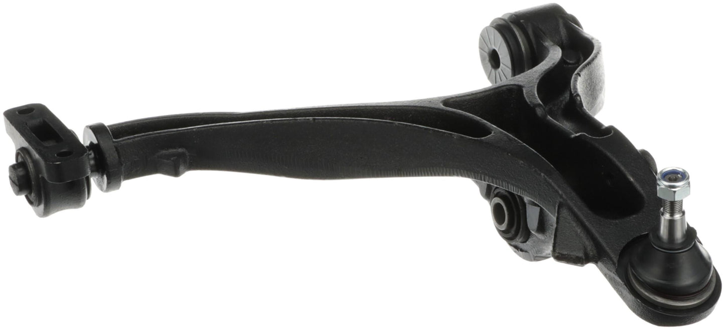 Angle View of Front Left Suspension Control Arm and Ball Joint Assembly DELPHI TC3715