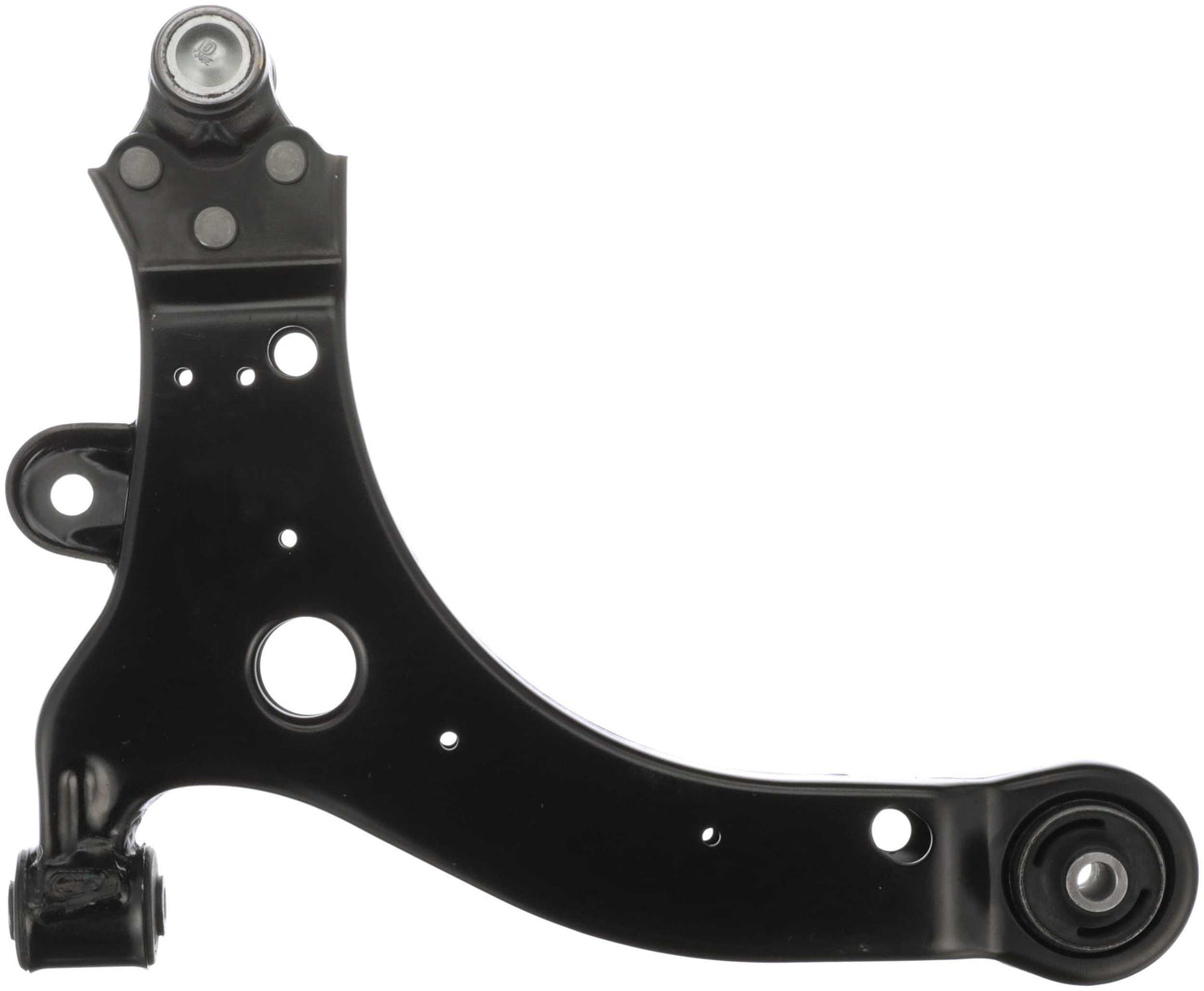 Bottom View of Front Right Suspension Control Arm and Ball Joint Assembly DELPHI TC5021