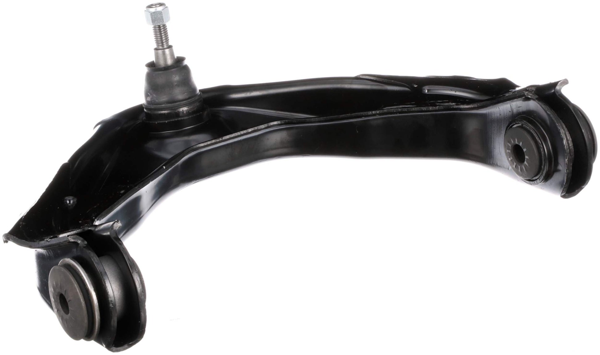 Angle View of Front Upper Suspension Control Arm and Ball Joint Assembly DELPHI TC5155