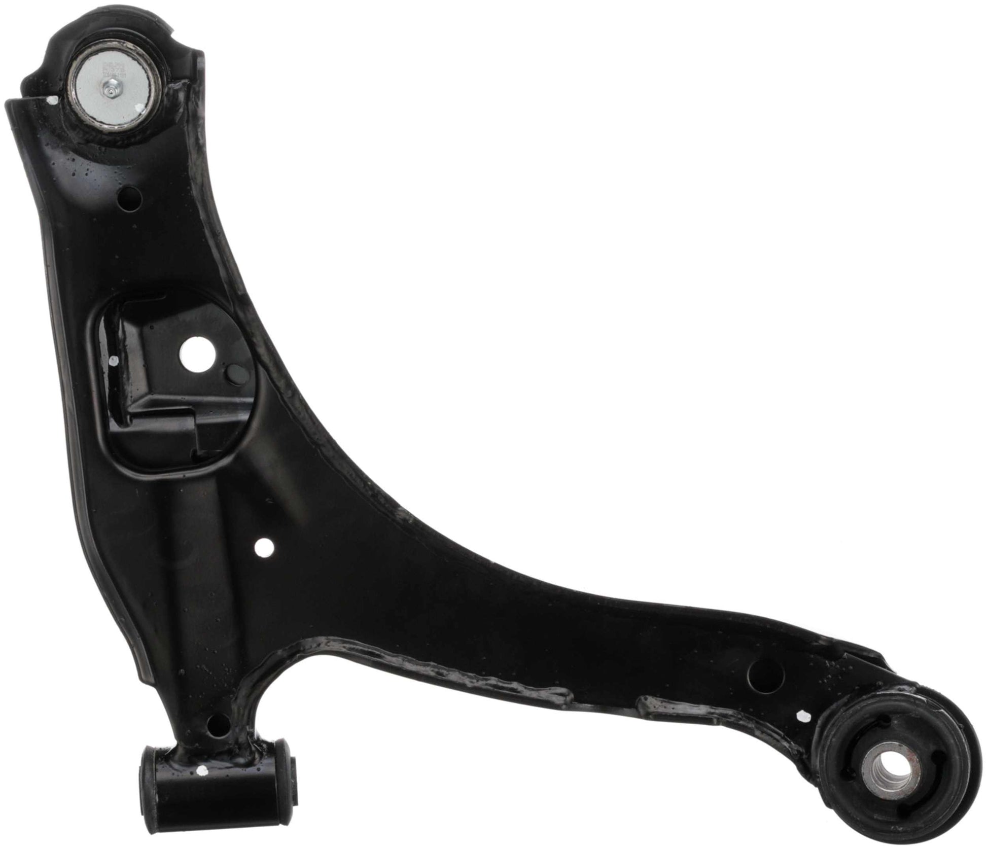 Bottom View of Front Left Suspension Control Arm and Ball Joint Assembly DELPHI TC5199