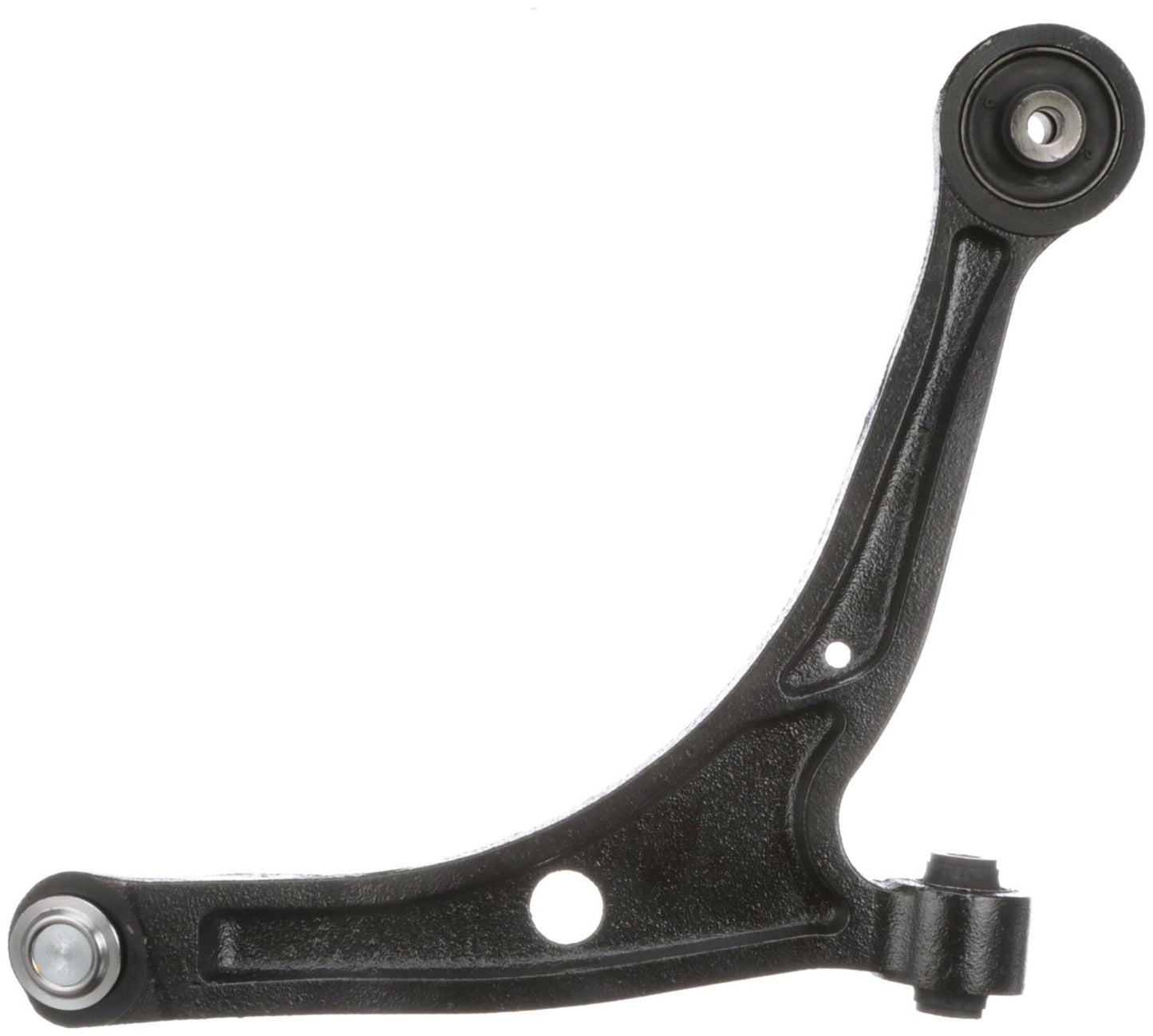 Bottom View of Front Left Suspension Control Arm and Ball Joint Assembly DELPHI TC5227