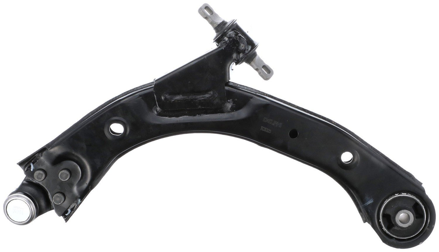 Bottom View of Front Left Suspension Control Arm and Ball Joint Assembly DELPHI TC5325