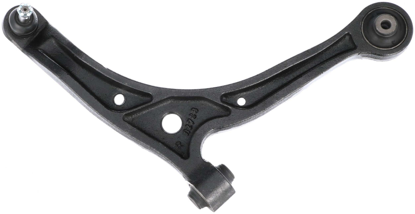 Top View of Front Right Suspension Control Arm and Ball Joint Assembly DELPHI TC5362