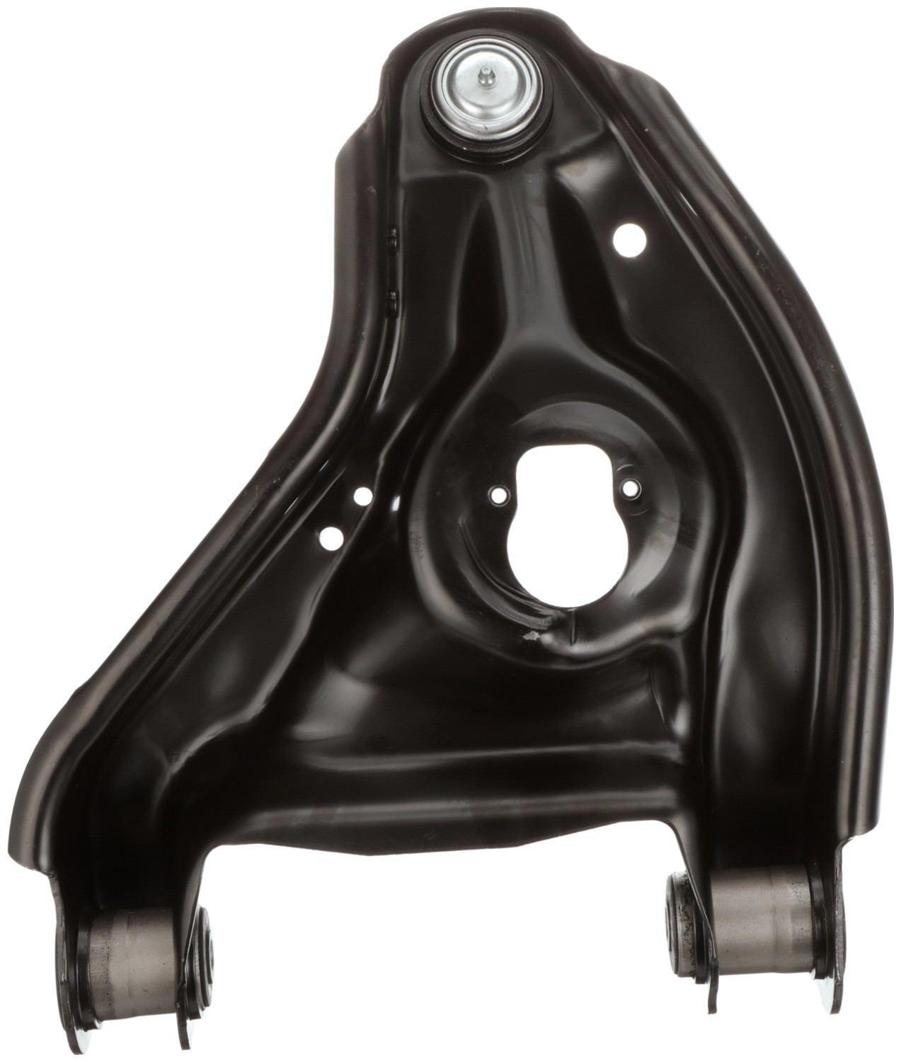 Bottom View of Front Right Suspension Control Arm and Ball Joint Assembly DELPHI TC5435