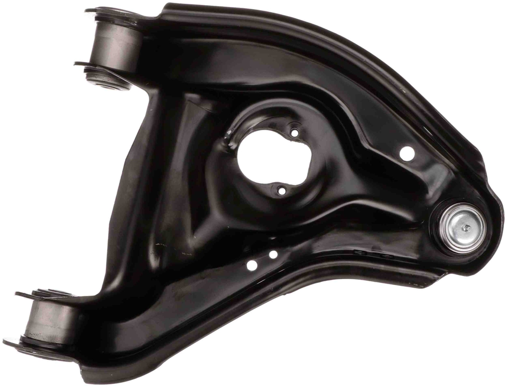 Bottom View of Front Left Suspension Control Arm and Ball Joint Assembly DELPHI TC5438