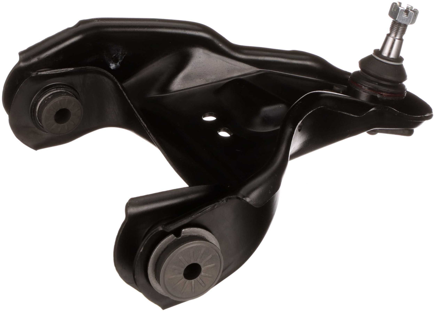 Angle View of Front Upper Right Suspension Control Arm and Ball Joint Assembly DELPHI TC5448