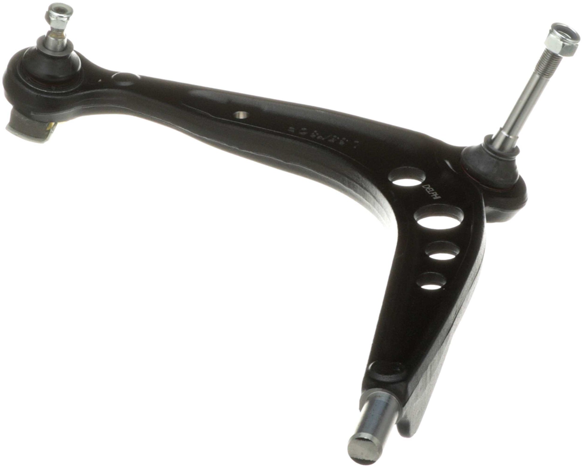 Angle View of Front Left Suspension Control Arm and Ball Joint Assembly DELPHI TC551