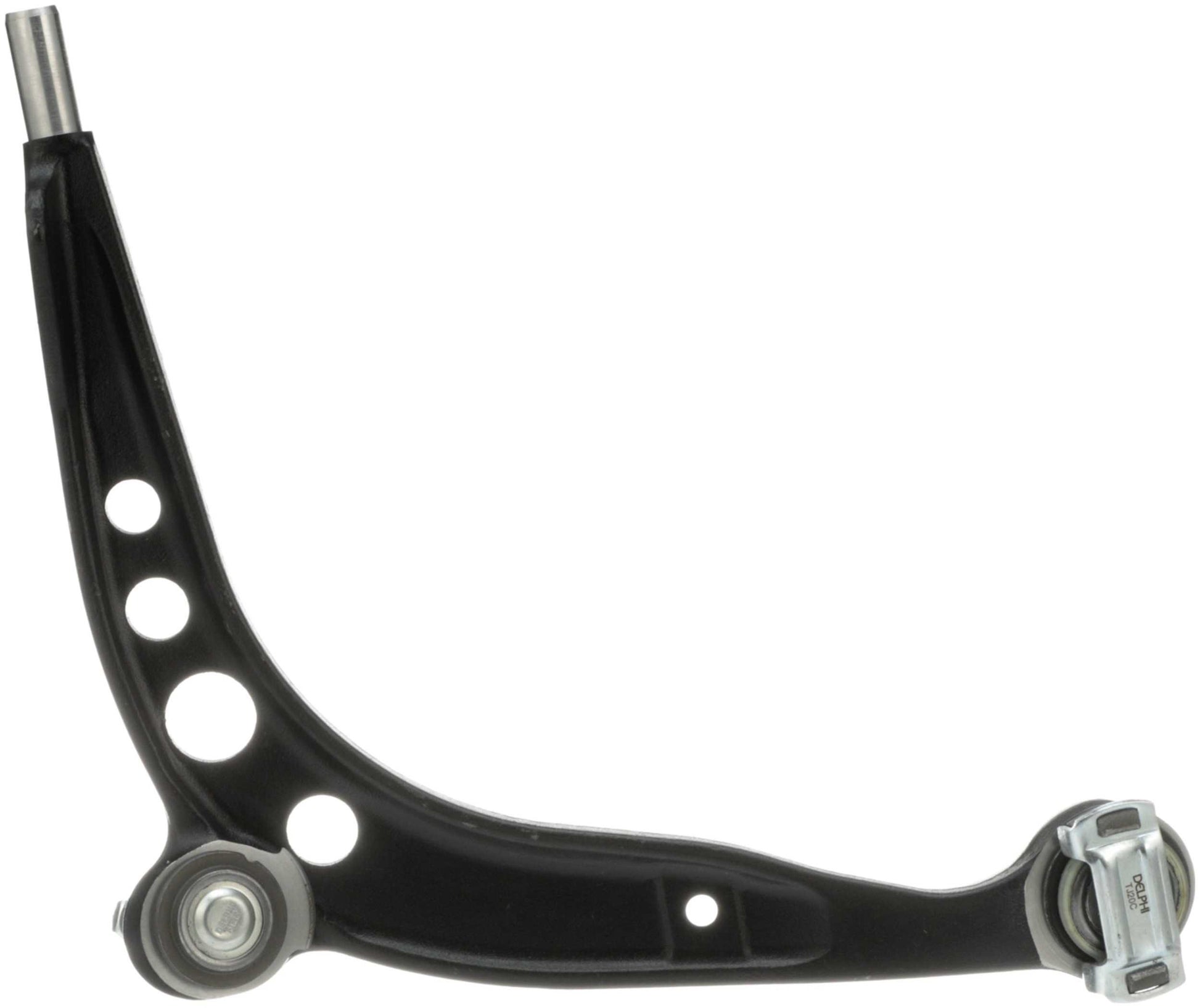 Bottom View of Front Right Suspension Control Arm and Ball Joint Assembly DELPHI TC552