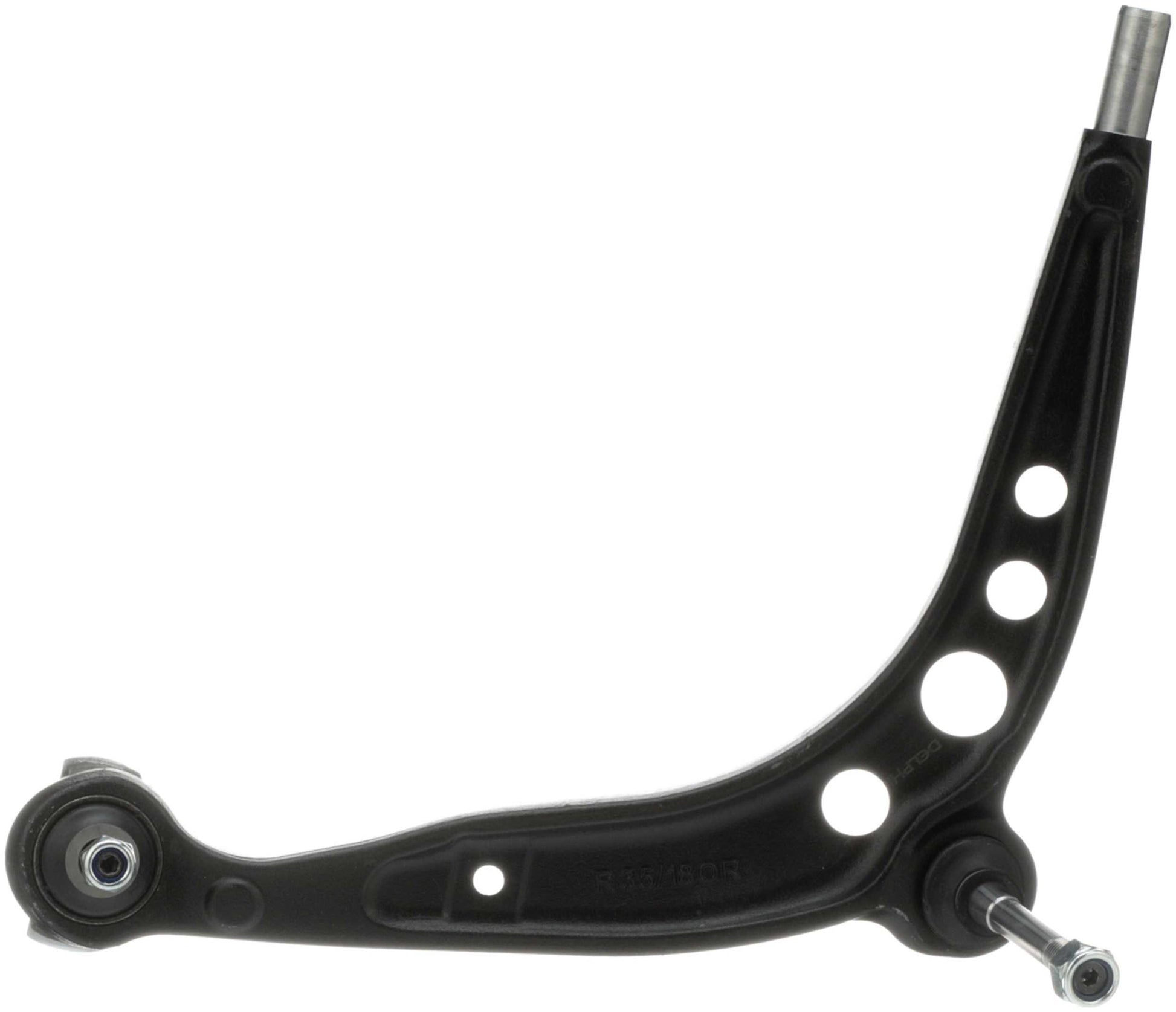 Top View of Front Right Suspension Control Arm and Ball Joint Assembly DELPHI TC552