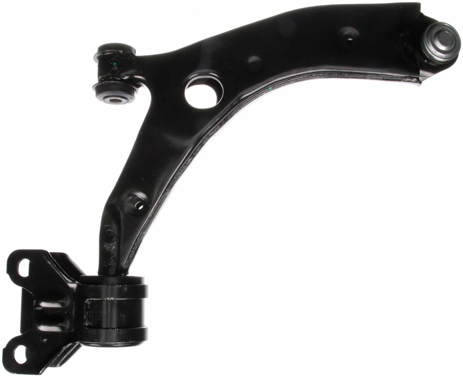 Bottom View of Front Right Suspension Control Arm and Ball Joint Assembly DELPHI TC5542